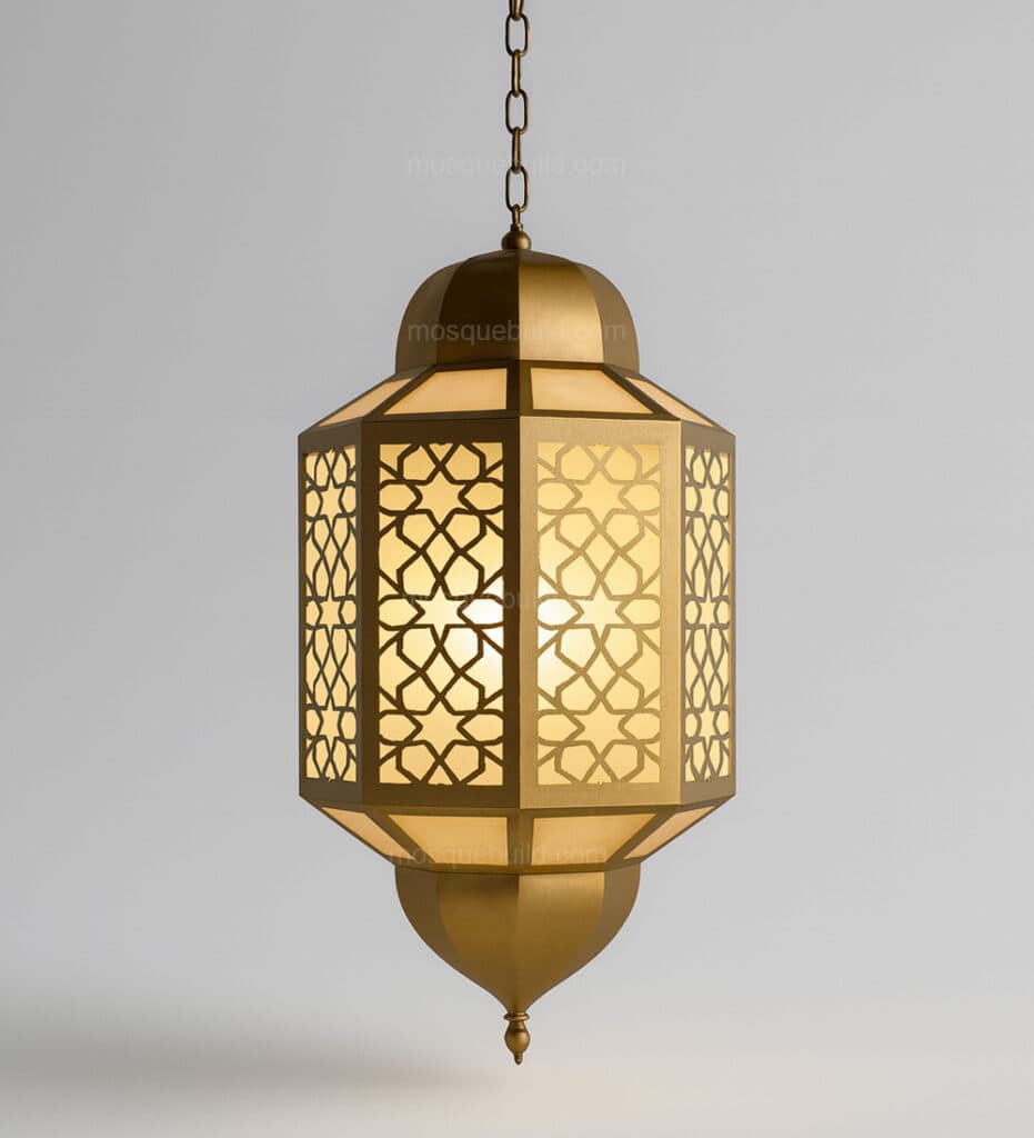 Custom Mosque Chandelier – Model CH-0027 - ثريات مساجد مخصصة - MosqueBuild
