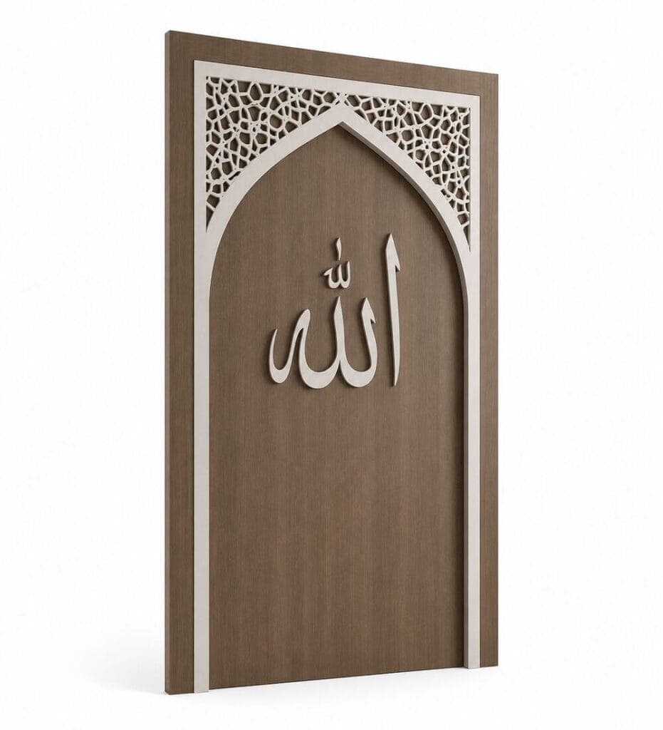 Custom Prayer Room Interior Design – Model PR-0007 - أثاث غرفة الصلاة - MosqueBuild