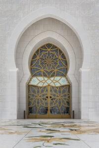 Sahra Mosque Design Project (1200 People Capacity) - 028 – mosque chandelier detail view 5