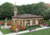 park mosque drone