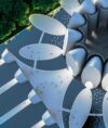 Discrete Mosque Design Project (200 People Capacity) - 051 – mosque chandelier detail view 1