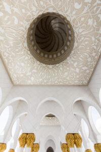 Sahra Mosque Design Project (1200 People Capacity) - 028 – mosque chandelier detail view 2