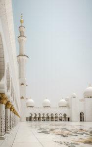 Sahra Mosque Design Project (1200 People Capacity) - 028 – mosque chandelier detail view 7