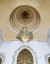Sahra Mosque Design Project (1200 People Capacity) - 028 – mosque chandelier detail view 8