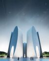 Discrete Mosque Design Project (200 People Capacity) - 051 – mosque chandelier detail view 4