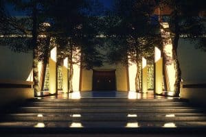 Esthetic Mosque Design Project (800 People Capacity) - 056 – mosque chandelier detail view 2