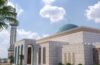 Turquoise Mosque Design Project (100 People Capacity) - 058 – mosque chandelier detail view 5