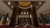 Village Mosque Design Project (100 People Capacity) - 071 – mosque chandelier detail view 4