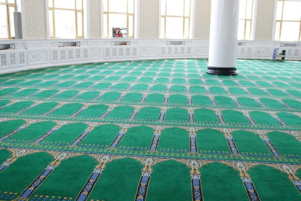 Prayer-Rug Patterned Mosque Carpet – CPR-10 – custom wooden mosque mihrab