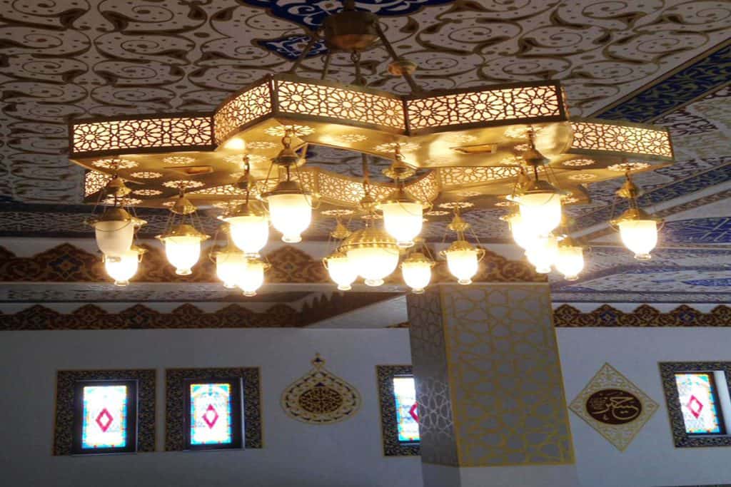Custom Mosque Chandelier – Model CH-0006 – custom mosque chandelier