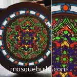 Mosque Stained Glass Window SGW 02