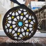 Mosque Stained Glass Window SGW 17
