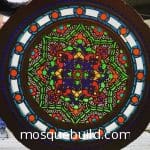 Mosque Stained Glass Window SGW 19