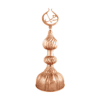 Muhammed written copper dome finial CDF 01