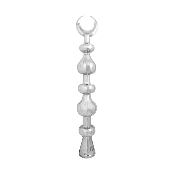econamical chrome minaret finial