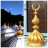 Composite Fiberglass Mosque Dome Finial – custom mosque chandelier