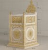 gilded mosque sermon pulpit