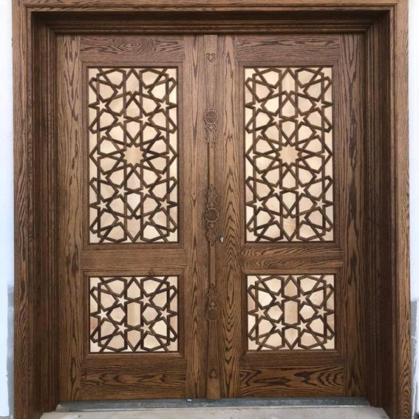 kundekari wooden door
