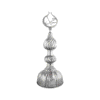 Chrome Mosque Dome Finial – mosque chandelier detail view 5