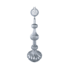 Chrome Mosque Dome Finial – mosque chandelier detail view 1