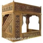 Wooden Muezzin Place WMP 13