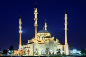 Akhmad Kadyrov Mosque Design Project – custom mosque chandelier