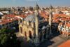aziziye mosque drone image