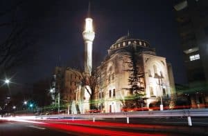 Tokyo Mosque Design Project – mosque chandelier detail view 2