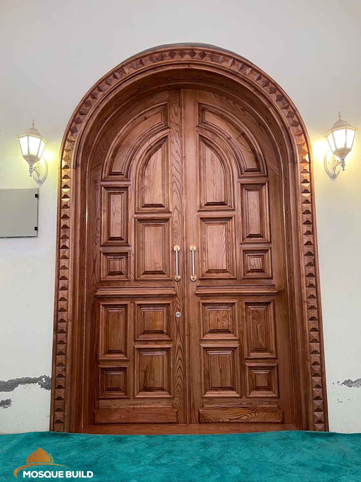 Embroidered Mosque Door