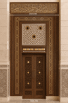 large mosque door
