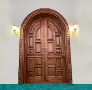 mosque wooden door