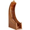 Wooden Mosque Minbar – Model WMN-0002 – wooden mosque mihrab detail view 4