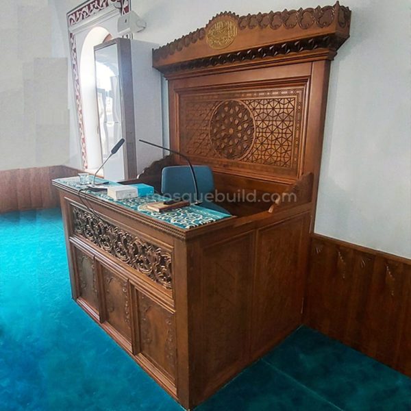 Wooden Mosque Preaching Platform