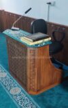 Wooden Mosque Preacher Dais – Model WDS-0008 – wooden mosque mihrab detail view 3