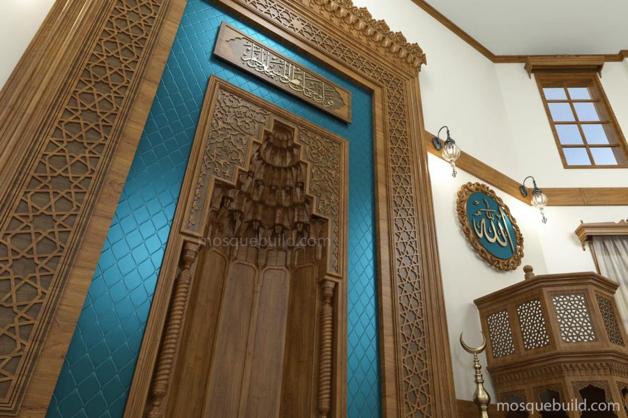 Kütahya |Tavşanlı Pazar Mosque Mescid Decoration