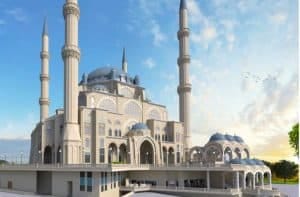free mosque projects with dome