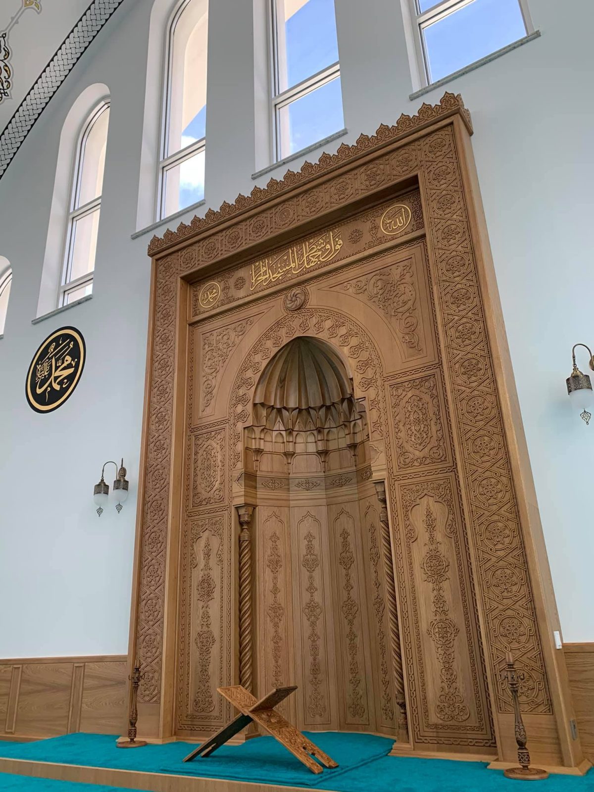 masjid wooden mihrap samples