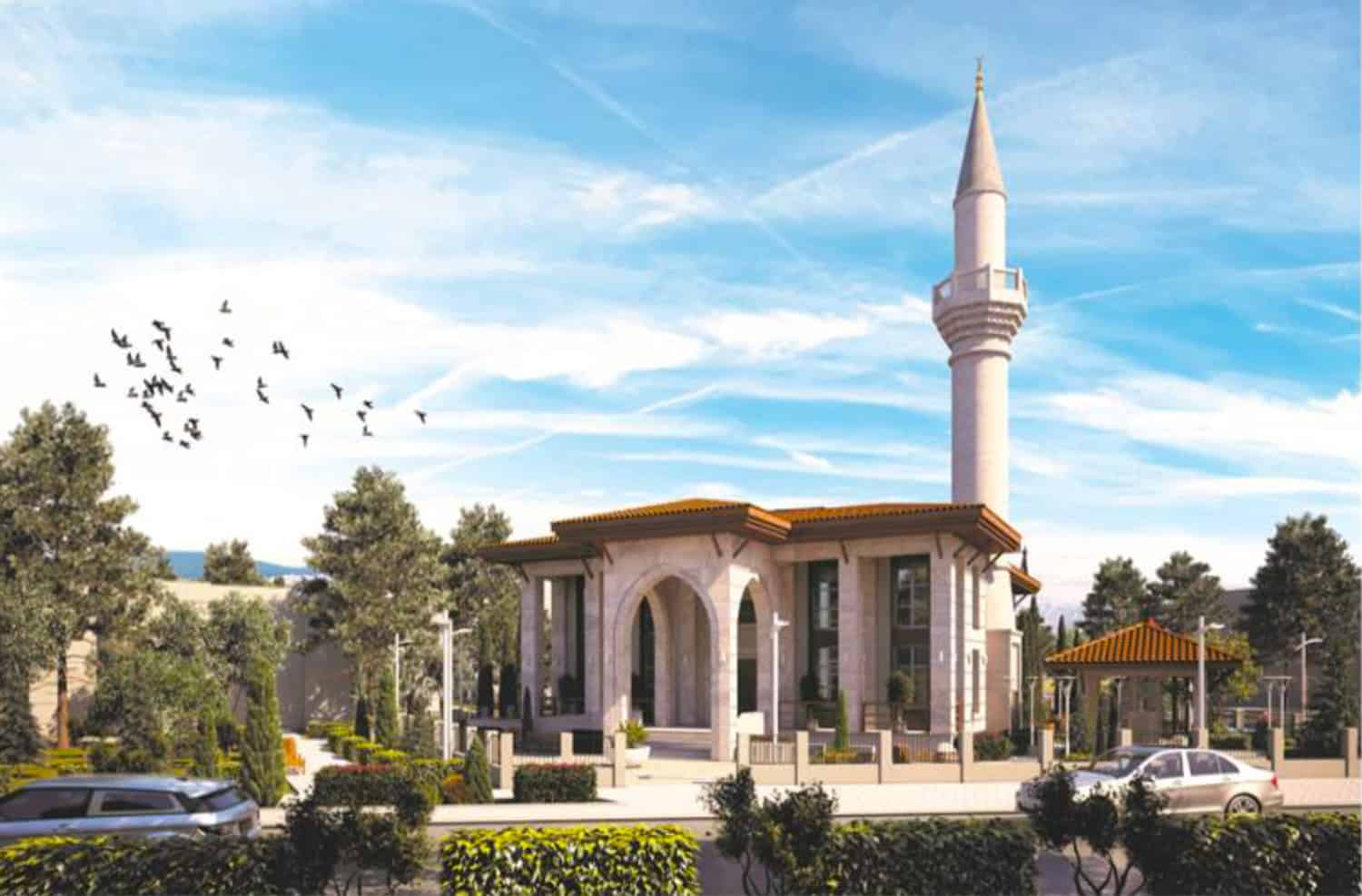 Mosque Roof Design & Waterproofing — mosque interior application
