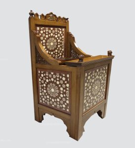 Wooden Mosque Preacher Dais – WD-12 – custom wooden mosque mihrab