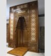 Wooden Mosque Mihrab – Model WMH-0001 – wooden mosque mihrab detail view 1