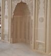 Wooden Mosque Mihrab – Model WMH-0001 – wooden mosque mihrab detail view 4