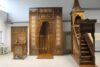 Wooden Mosque Minbar – WP-16 – wooden mosque mihrab detail view 4