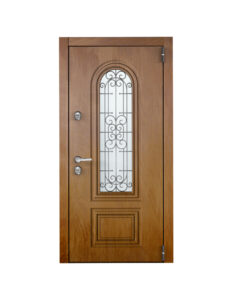 Compact Wooden Mosque Minbar – Model WMN-0010 – wooden mosque mihrab detail view 2