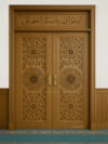 Carved Modern Wooden Door