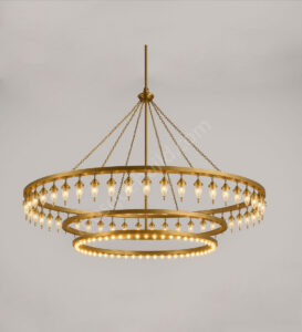 Custom Mosque Chandelier – Model CH-0022 – mosque chandelier detail view 4