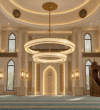 Nûr Halo Double Ring Mosque Chandelier– Model CH-0022 – detail view 6