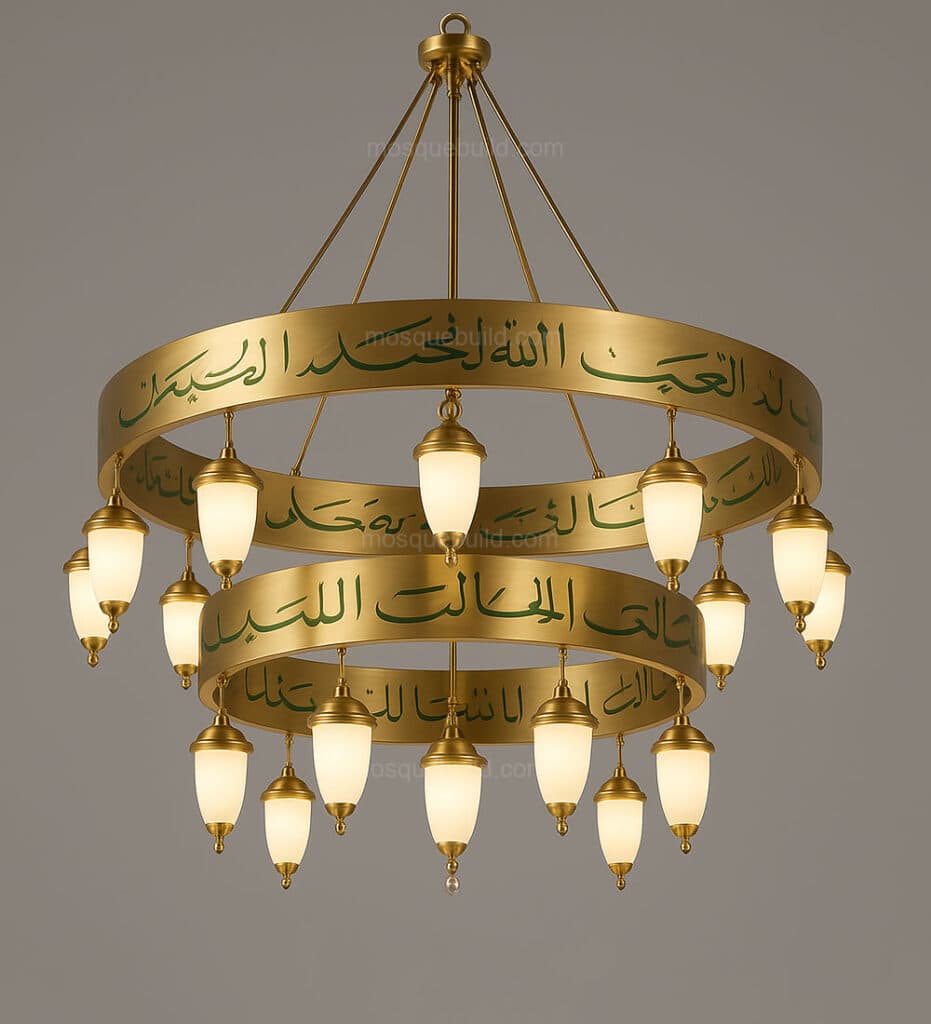 Custom Mosque Chandelier – Model CH-0033 – custom mosque chandelier