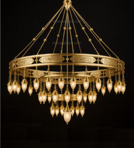 Custom Mosque Chandelier – Model CH-0030 – custom mosque chandelier