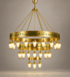 Safa Heritage Multi-Tier Mosque Chandelier – Model CH-0025 – detail view 2
