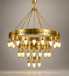 Safa Heritage Multi-Tier Mosque Chandelier – Model CH-0025